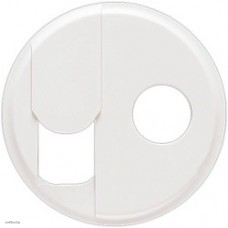 Розетка комбинированная компьютерная RJ45 + TV Legrand Celiane (белый) 68239 + 67382 + 67344 + 80251