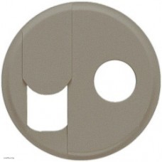 Розетка комбинированная: компьютерная RJ45 + TV Legrand Celiane (титан) 68539 + 67382 + 67344 + 80251