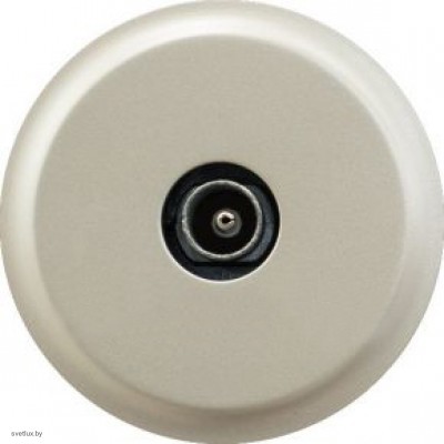 Розетка TV единственная Legrand Celiane (титан) 68582 + 67381 + 80251