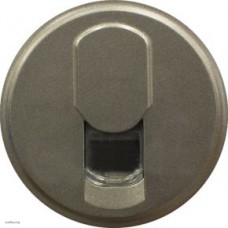 Розетка телефонная одинарная Legrand Celiane (графит) 64930 + 67340 + 80251