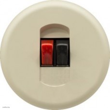 Розетка акустическая на одну колонку Legrand Celiane (слоновая кость) 66240 + 67311 + 80251