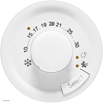 Терморегулятор для теплых полов Legrand Celiane (белый) 68249 + 67405 + 80251