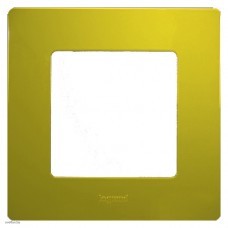 Одноместная рамка Legrand Etika зеленый папоротник 672541