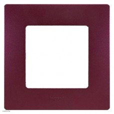 Одноместная рамка Legrand Etika сливовый 672561