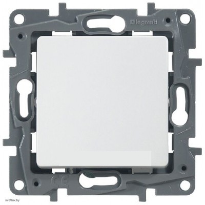 Выключатель-переключатель 10А на винтах Legrand Etika (белый) 672205