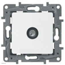 Розетка TV проходная 15дБ Legrand Etika (белая) 672263