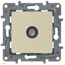 Розетка TV проходная 15дБ Legrand Etika (слоновая кость) 672363