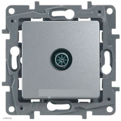 Розетка TV оконечная Legrand Etika (алюминий) 672465