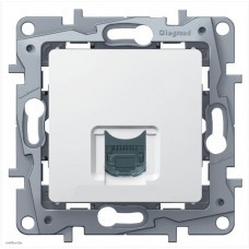 Розетка телефонная RJ11 Legrand Etika (белый) 672240