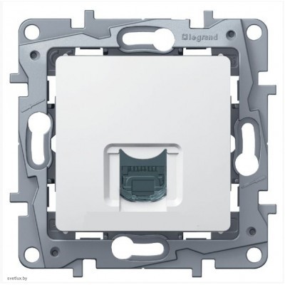 Розетка RJ45 Кат.6 UTP Legrand Etika (белый) 672253