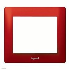 Рамка одинарная Legrand Galea Life, красный металл 771901 Рамка одинарная Legrand Galea Life, красный металл 771901