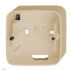 Одноместная коробка для накладного монтажа Legrand Valena Allure, слоновая кость 755561