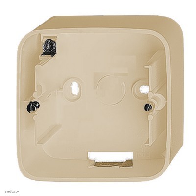 Одноместная коробка для накладного монтажа Legrand Valena Allure, слоновая кость 755561