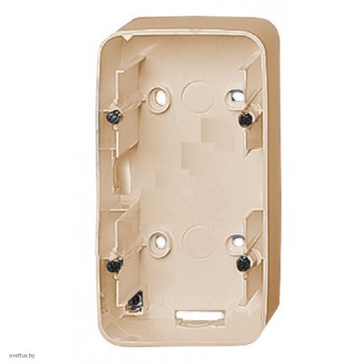 Двухместная коробка для накладного монтажа Legrand Valena Allure, слоновая кость 755562