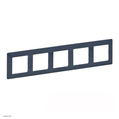 Рамка пятерная Legrand Valena Life, лазурь 754095