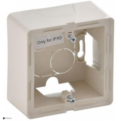 Одноместная коробка для накладного монтажа Legrand Valena Life, слоновая кость 754201