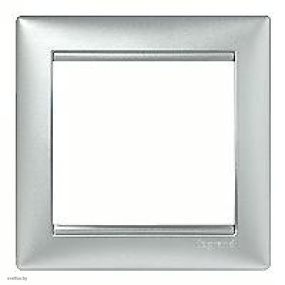 Рамка одинарная Legrand Valena, алюминий 770151