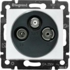 Розетка TV SAT FM оконечная 10Дб 2400МГц, Legrand Valena (белый) 774436 Розетка TV SAT FM оконечная 10Дб 2400МГц, Legrand Valena (белый) 774436