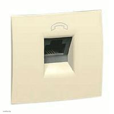 Розетка телефонная одинарная RJ11 Legrand Valena (слоновая кость) 774338