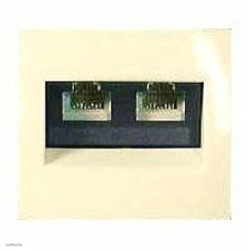 Розетка телефонная двойная RJ11 Legrand Valena (слоновая кость) 774339