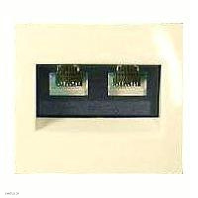 Розетка телефонная двойная RJ11 Legrand Valena (слоновая кость) 774339